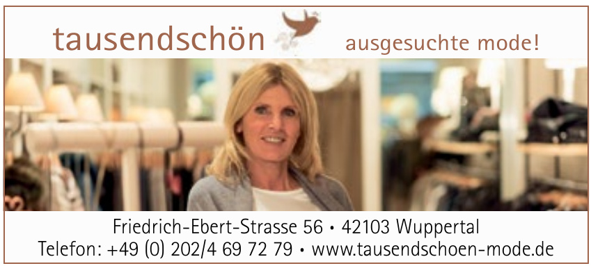 Tausendschön Mode Tausendschön Mode