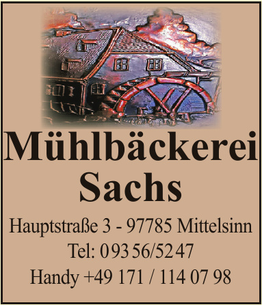 Mühlbäckerei Sachs