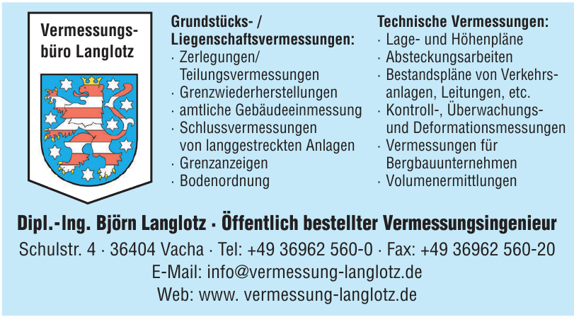 Vermessungsbüro Landlotz Vermessungsbüro Landlotz
