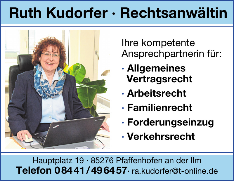 Ruth Kudorfer - Rechtsanwältin