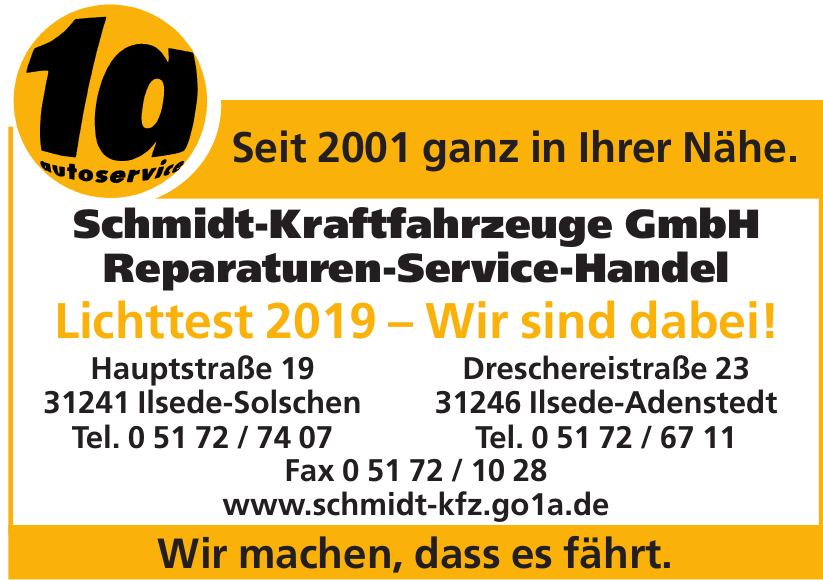 Schmidt-Kraftfahrzeuge GmbH Schmidt-Kraftfahrzeuge GmbH
