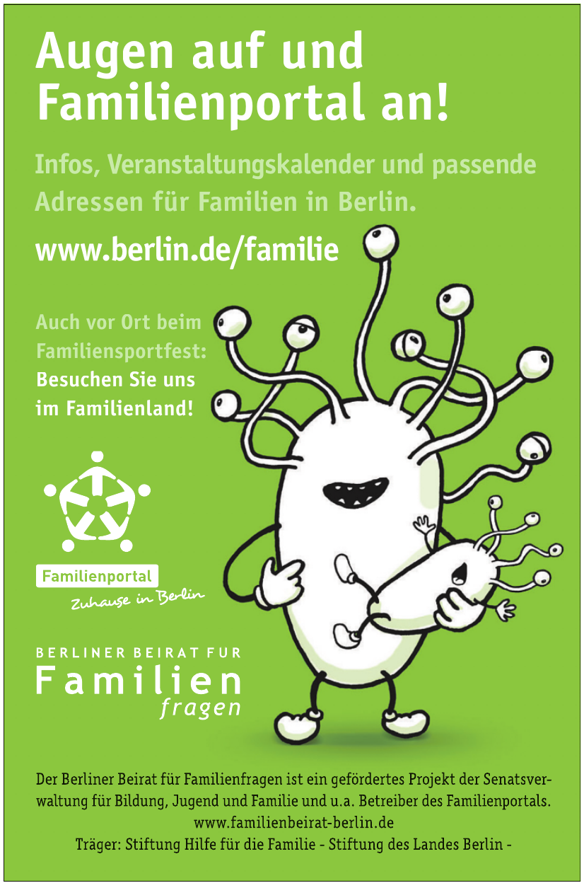 Berliner Beirat für Familien Fragen Berliner Beirat für Familien Fragen