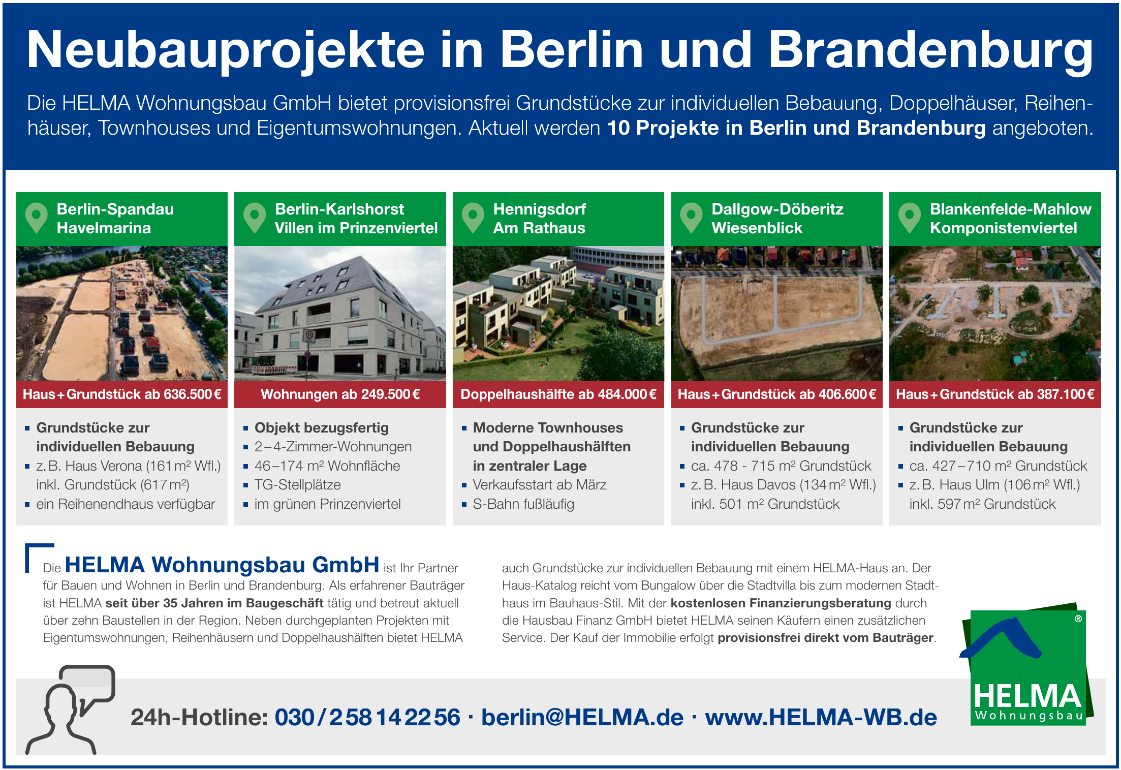 HELMA Wohnungsbau GmbH HELMA Wohnungsbau GmbH