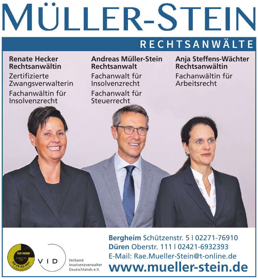 Müller-Stein Rechtsanwälte Müller-Stein Rechtsanwälte