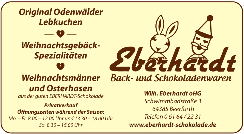 Eberhardt-Schokolade