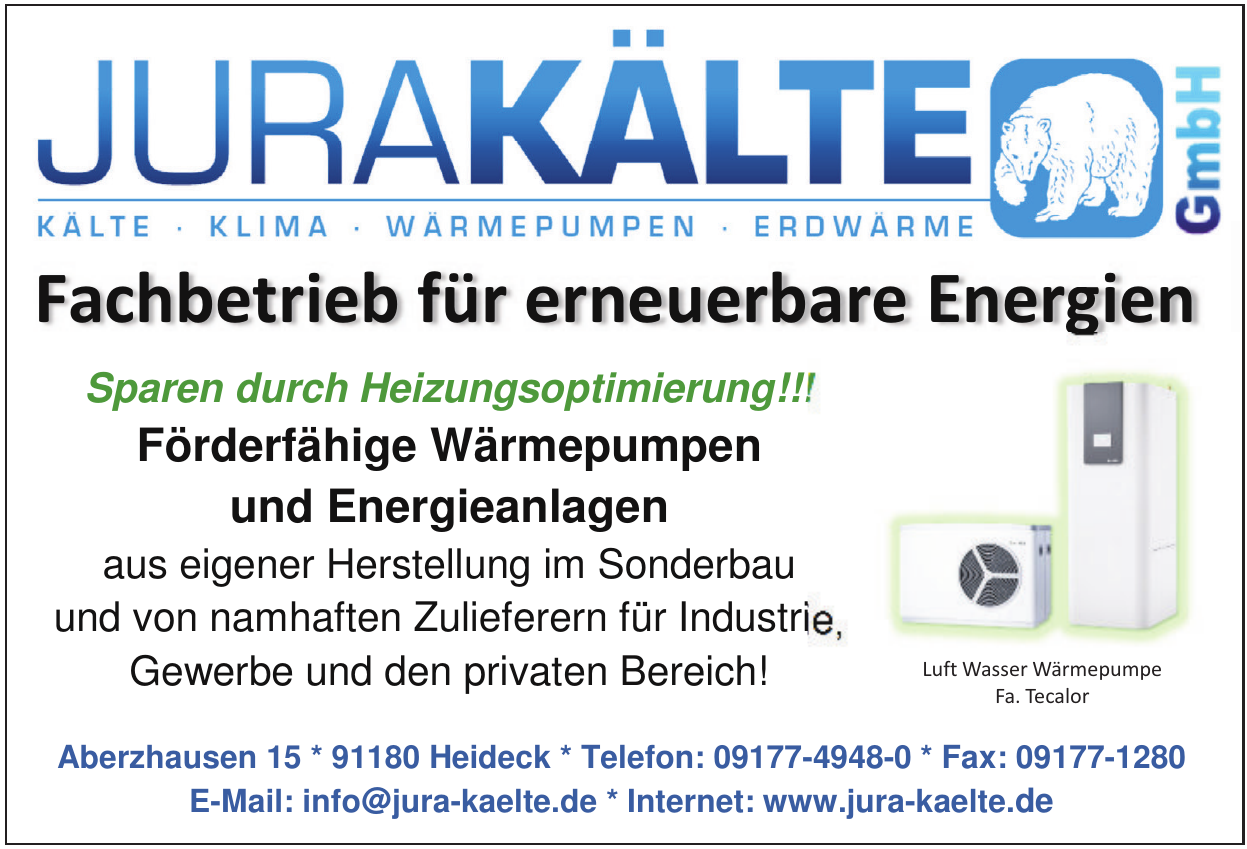 Jurakälte GmbH Jurakälte GmbH