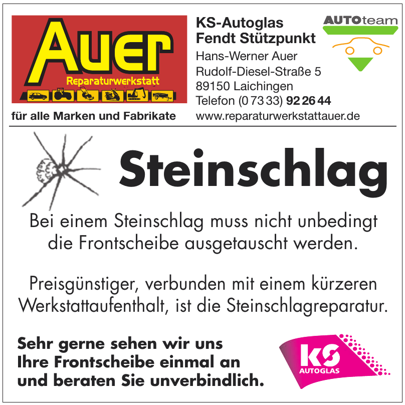 Reparaturwerkstatt Auer Reparaturwerkstatt Auer
