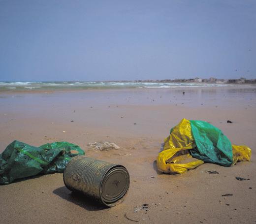 Müll am Sandstrand von Yo (Senegal) Foto: gettyImages