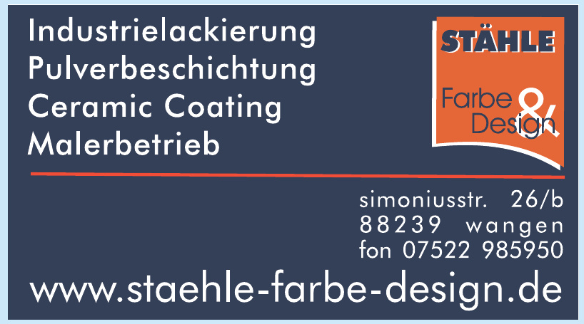 Matthias Stähle Maler- und Lackierbetrieb Matthias Stähle Maler- und Lackierbetrieb