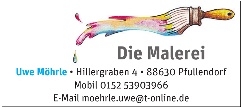 Die Malerei Uwe Möhrle Die Malerei Uwe Möhrle