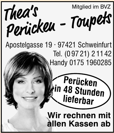 Thea‘s Perücken-Toupets Thea‘s Perücken-Toupets