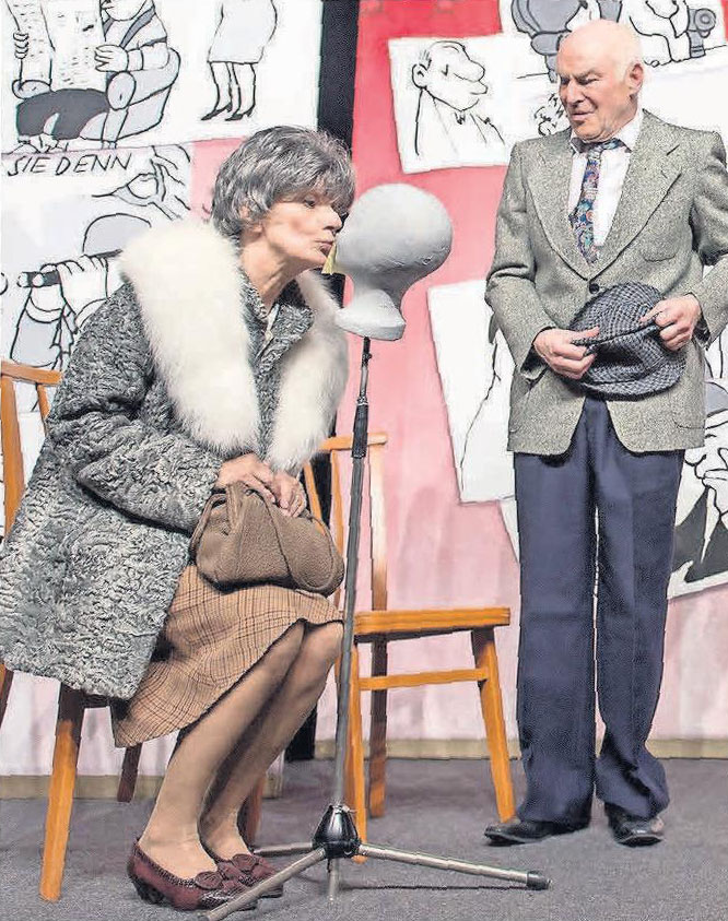 Gaby Bluhm und Werner H. Schuster gehören bei „Best of Loriot“ zum Schauspielerensemble. Gaby Bluhm und Werner H. Schuster gehören bei „Best of Loriot“ zum Schauspielerensemble.