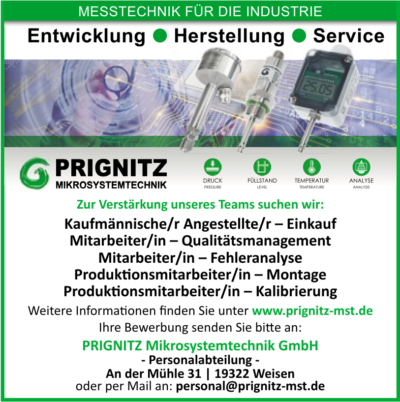 PRIGNITZ Mikrosystemtechnik GmbH