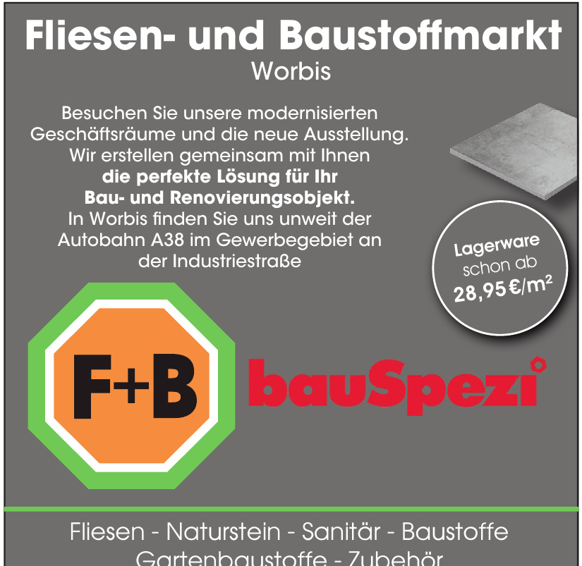 F+B Fliesen- und Baustoffmarkt F+B Fliesen- und Baustoffmarkt