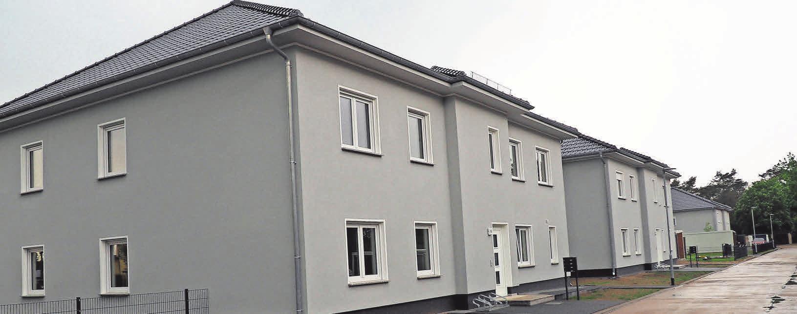 Die Stadtvillen sind barrierefrei über eine Rampe zu erreichen. Die Stadtvillen sind barrierefrei über eine Rampe zu erreichen.