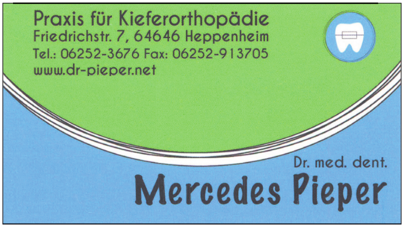 Dr.med. dent. Mercedes Pieper Dr.med. dent. Mercedes Pieper