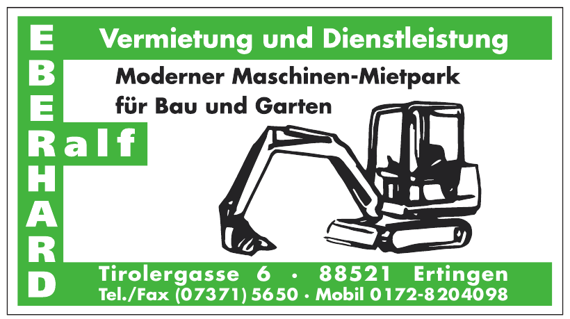 Ralf Eberhard Ralf Eberhard