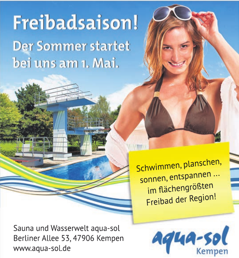 Sauna und Wasserwelt aqua-sol Sauna und Wasserwelt aqua-sol