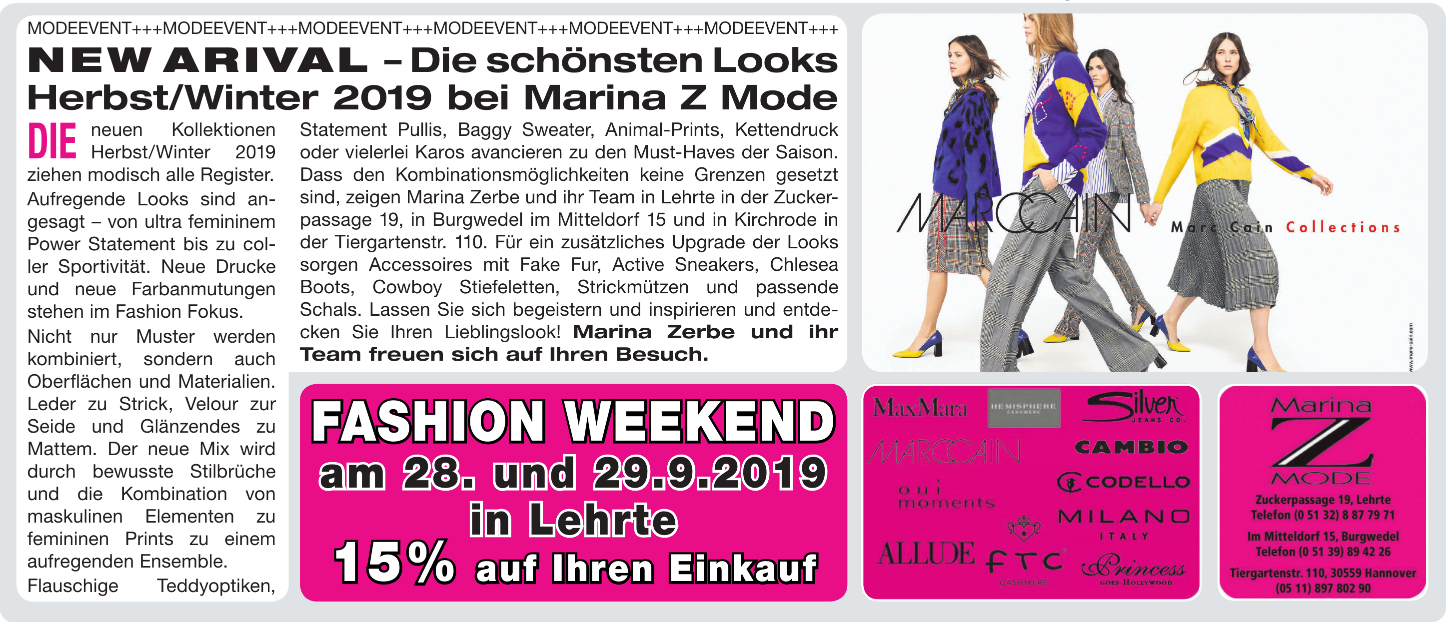 Mode Marina Z. GmbH Mode Marina Z. GmbH