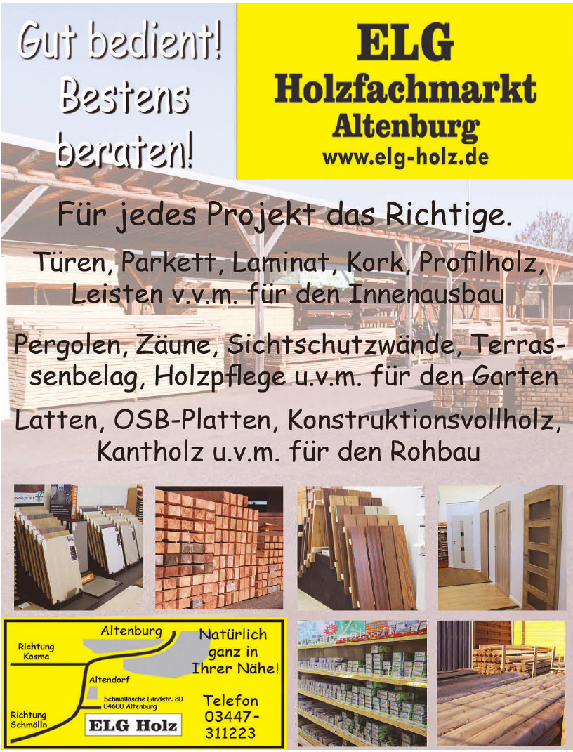 ELG Holz Altenburg e.G. ELG Holz Altenburg e.G.