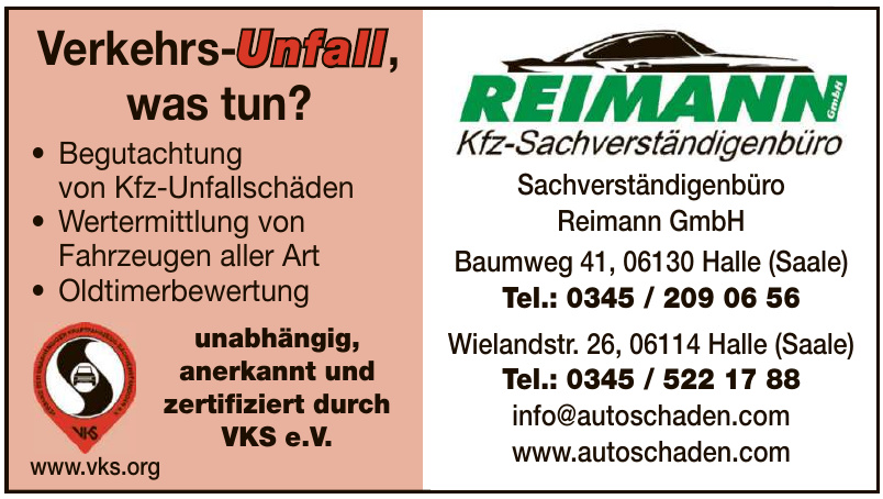 Sachverständigenbüro Reimann GmbH