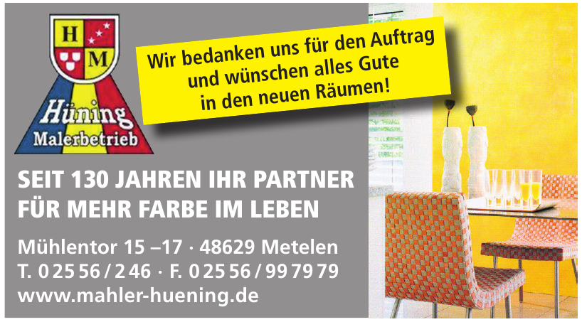 Hüning Malerbetrieb Hüning Malerbetrieb