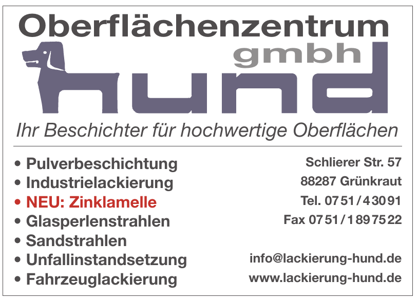 Oberflächenzentrum Hund GmbH Oberflächenzentrum Hund GmbH