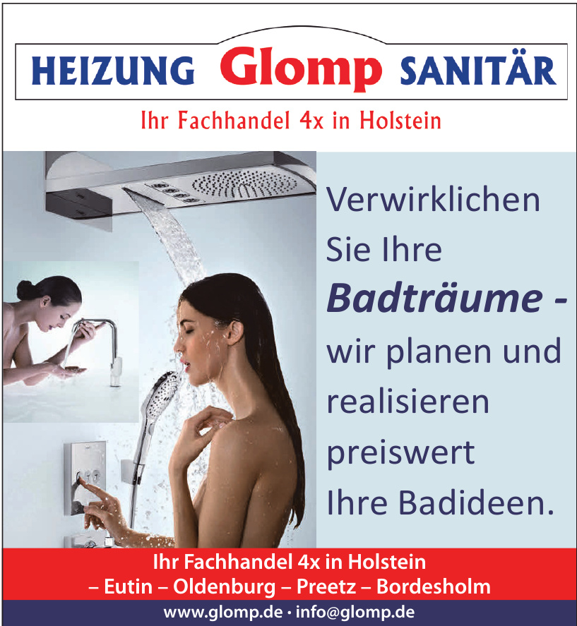 Heizungs-und Sanitärfachhandel Glomp GmbH Heizungs-und Sanitärfachhandel Glomp GmbH