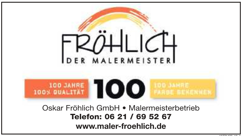 Oskar Fröhlich GmbH