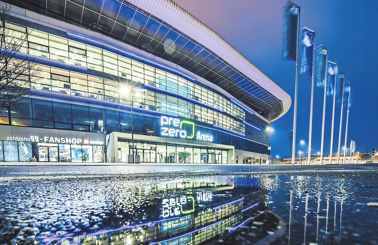 In der Sinsheimer Fußball-Arena sorgt unter anderem eine Pelletsheizung für Wärme. Foto: TSG 1899 Hoffenheim In der Sinsheimer Fußball-Arena sorgt unter anderem eine Pelletsheizung für Wärme. Foto: TSG 1899 Hoffenheim