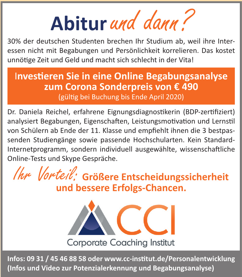 CCI Corporate Coaching Institut CCI Corporate Coaching Institut