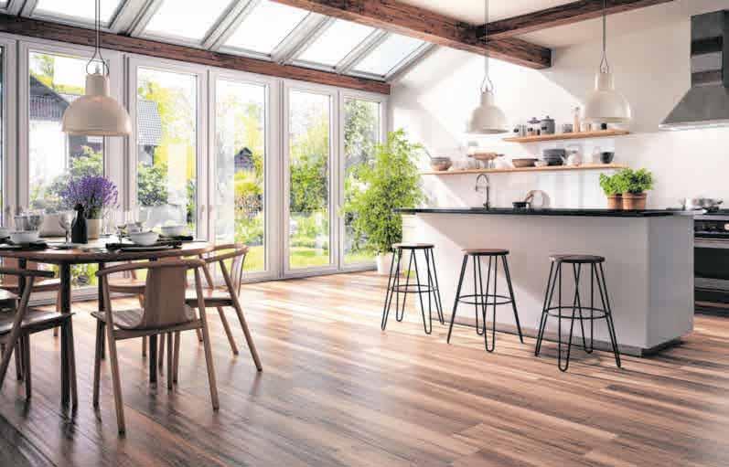 Holzoptik, die keine Pflege braucht: Moderne Bodenfliesen aus Feinsteinzeug überstehen Temperaturwechsel und starke Beanspruchung über Jahre in ursprünglicher Schönheit. FOTO: DJD/DEUTSCHE-FLIESE/VILLEROY & BOCH FLIESEN Holzoptik, die keine Pflege braucht: Moderne Bodenfliesen aus Feinsteinzeug überstehen Temperaturwechsel und starke Beanspruchung über Jahre in ursprünglicher Schönheit. FOTO: DJD/DEUTSCHE-FLIESE/VILLEROY & BOCH FLIESEN