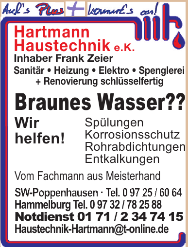 Hartmann Haustechnik e.K. Hartmann Haustechnik e.K.