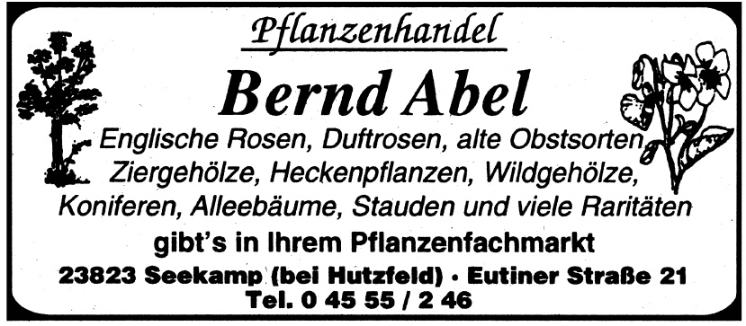 Pflanzenhandel Bernd Abel