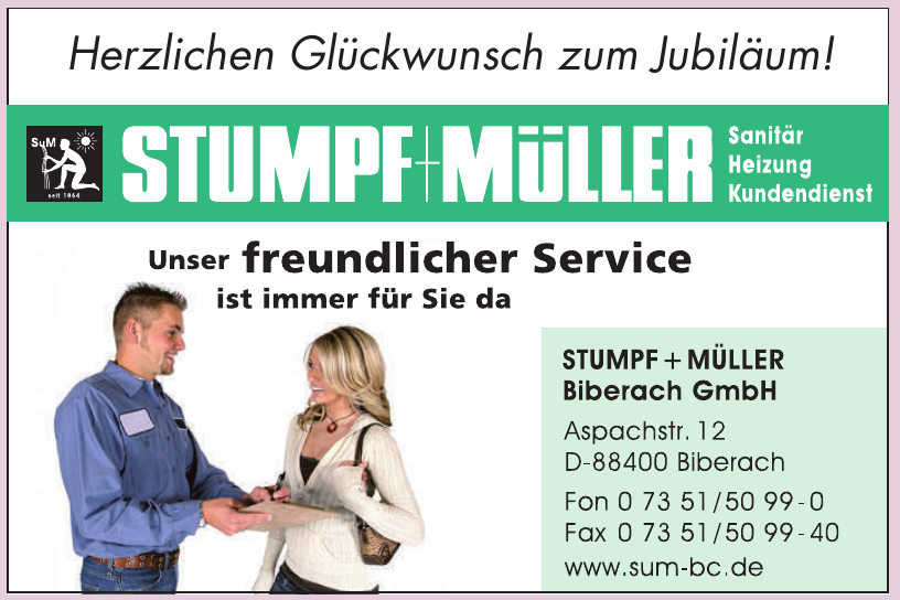 STUMPF + MÜLLER Biberach GmbH STUMPF + MÜLLER Biberach GmbH