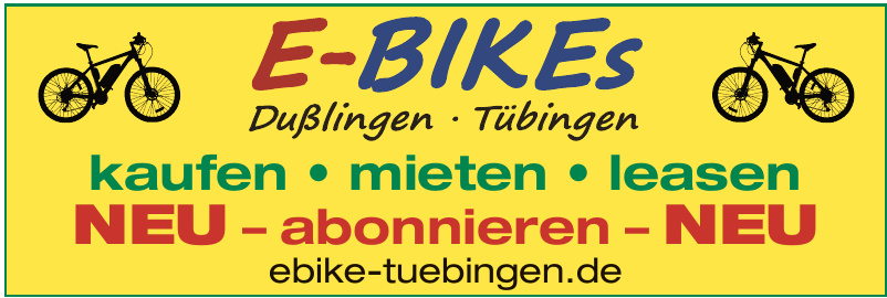 E-Bikes Tübingen