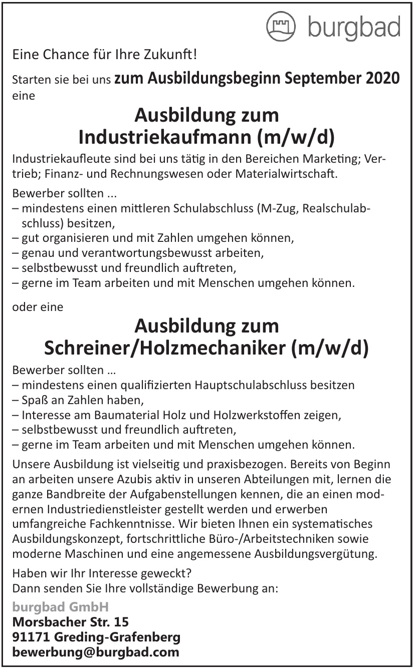 Burgbad GmbH Burgbad GmbH