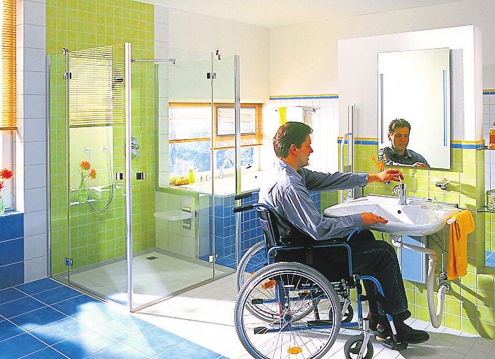 Für Menschen mit Behinderung ist es besonders wichtig, dass ihr Wohnraum – dazu gehört auch das Badezimmer – barrierefrei eingerichtet ist. Foto: dpa/gms