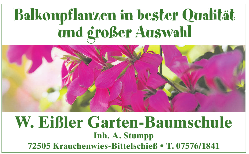 W. Eißler Garten-Baumschule W. Eißler Garten-Baumschule