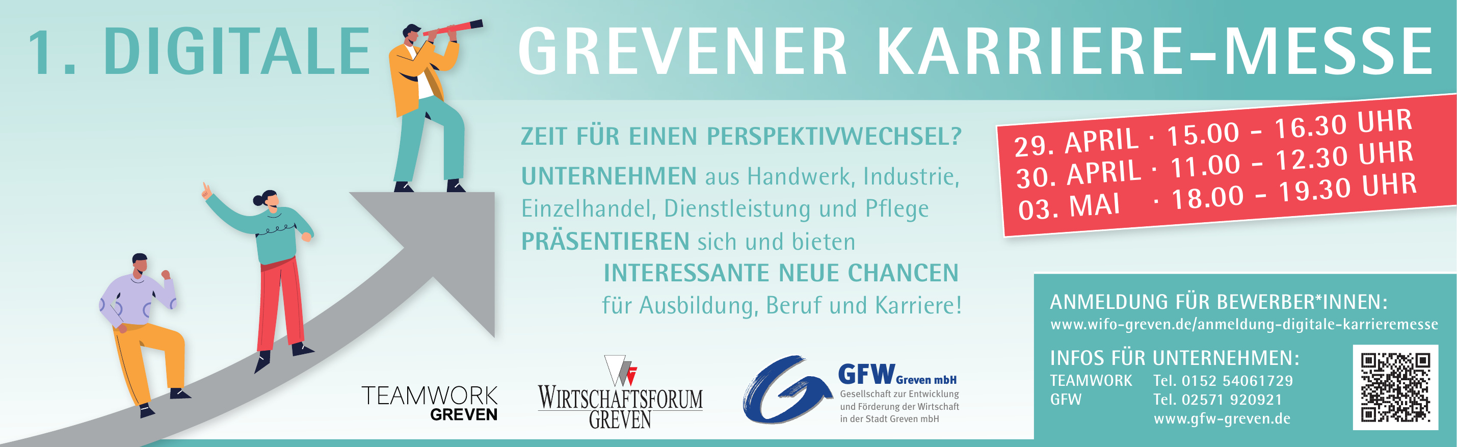 1. Digitale Grevener Karriere-Messe 1. Digitale Grevener Karriere-Messe