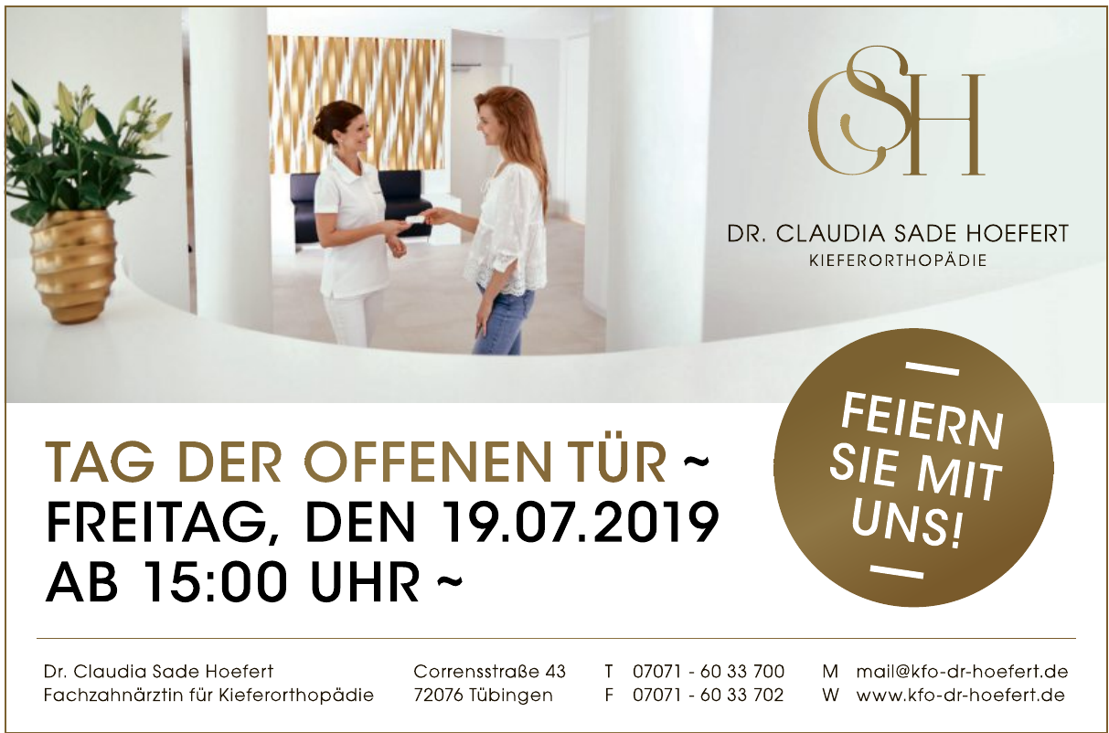 Dr. Claudia Sade Hoefert, Fachzahnärztin für Kieferorthopädie Dr. Claudia Sade Hoefert, Fachzahnärztin für Kieferorthopädie
