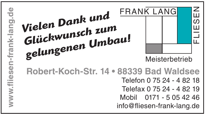 Frank Lang Fliesen Frank Lang Fliesen