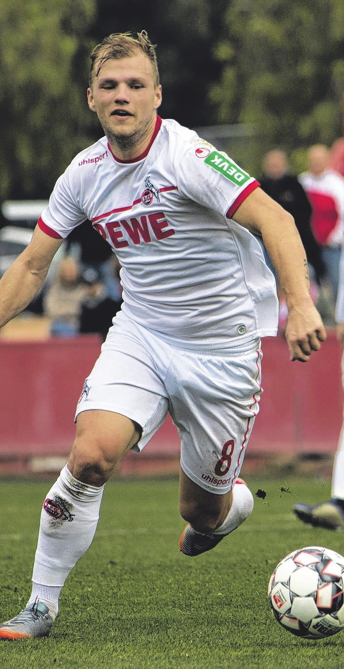 Neuer Spielmacher: Johannes Geis kamvon Schalke 04 im Winter nach Köln. Foto: Bopp Neuer Spielmacher: Johannes Geis kamvon Schalke 04 im Winter nach Köln. Foto: Bopp