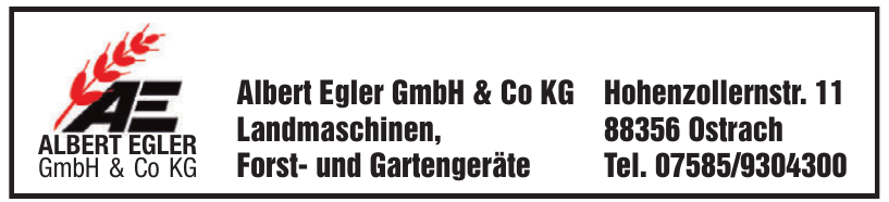Albert Egler GmbH & Co KG Albert Egler GmbH & Co KG