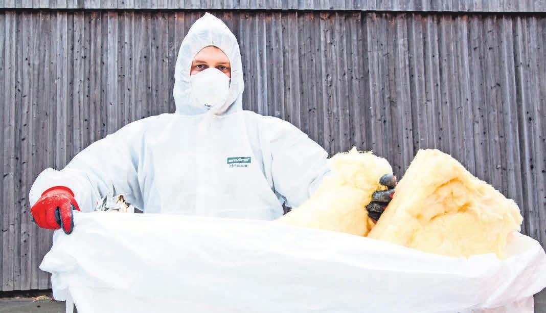 Aufgepasst beim Rückbau und der Entsorgung von Gefahrstoffen. Foto: Suhn Aufgepasst beim Rückbau und der Entsorgung von Gefahrstoffen. Foto: Suhn