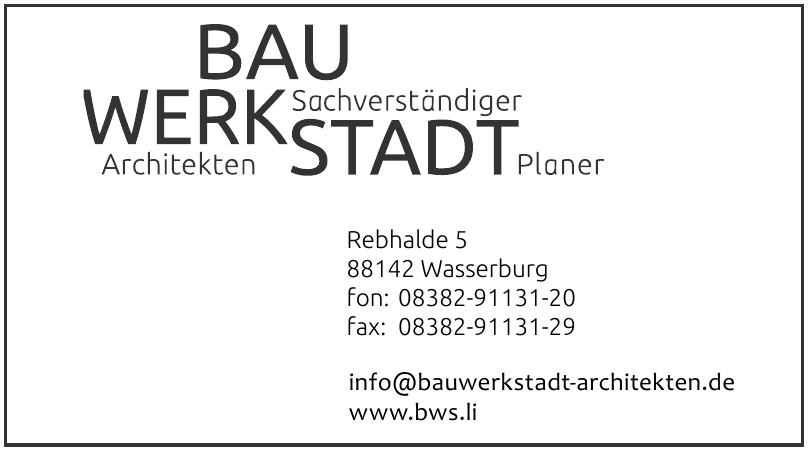 Bau Werk Stadt Bau Werk Stadt