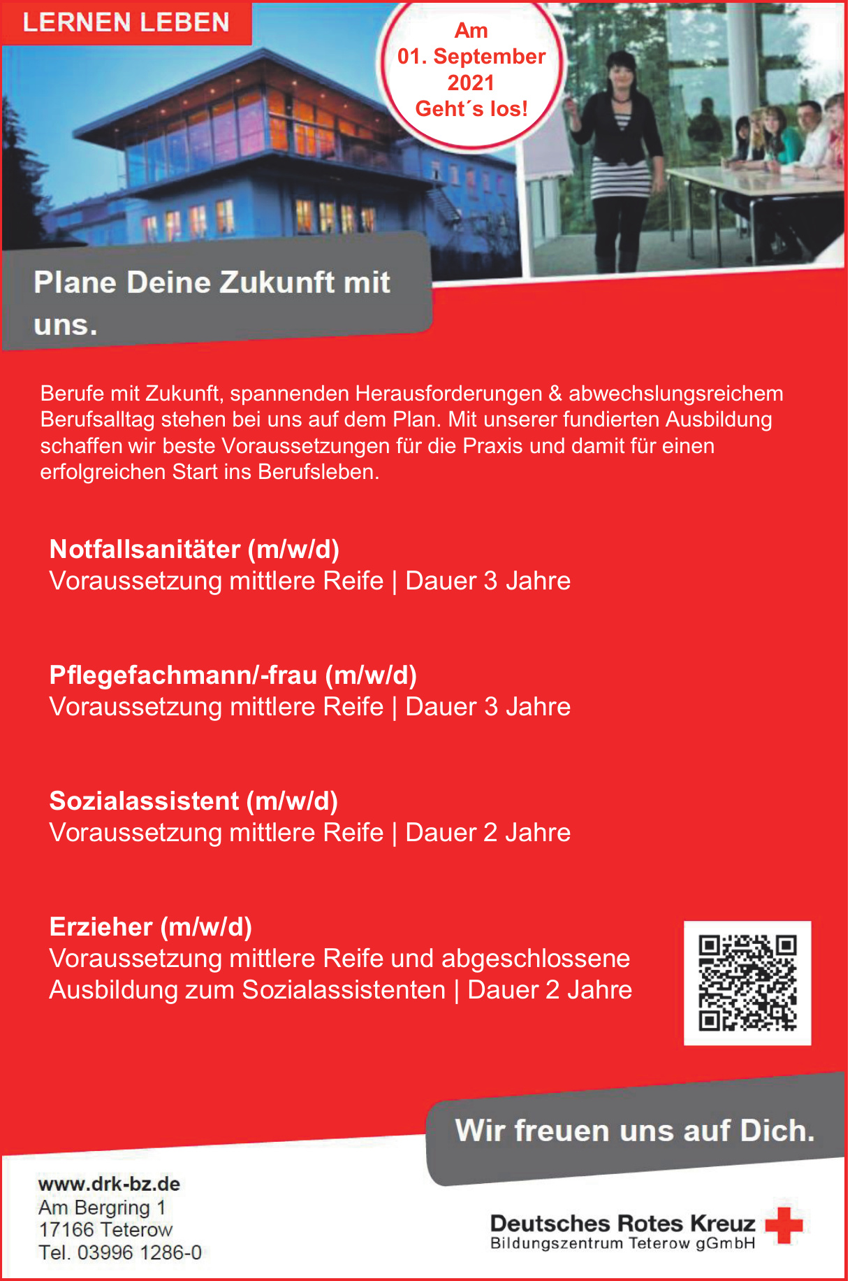 DRK Bildungszentrum Teterow gGmbH DRK Bildungszentrum Teterow gGmbH