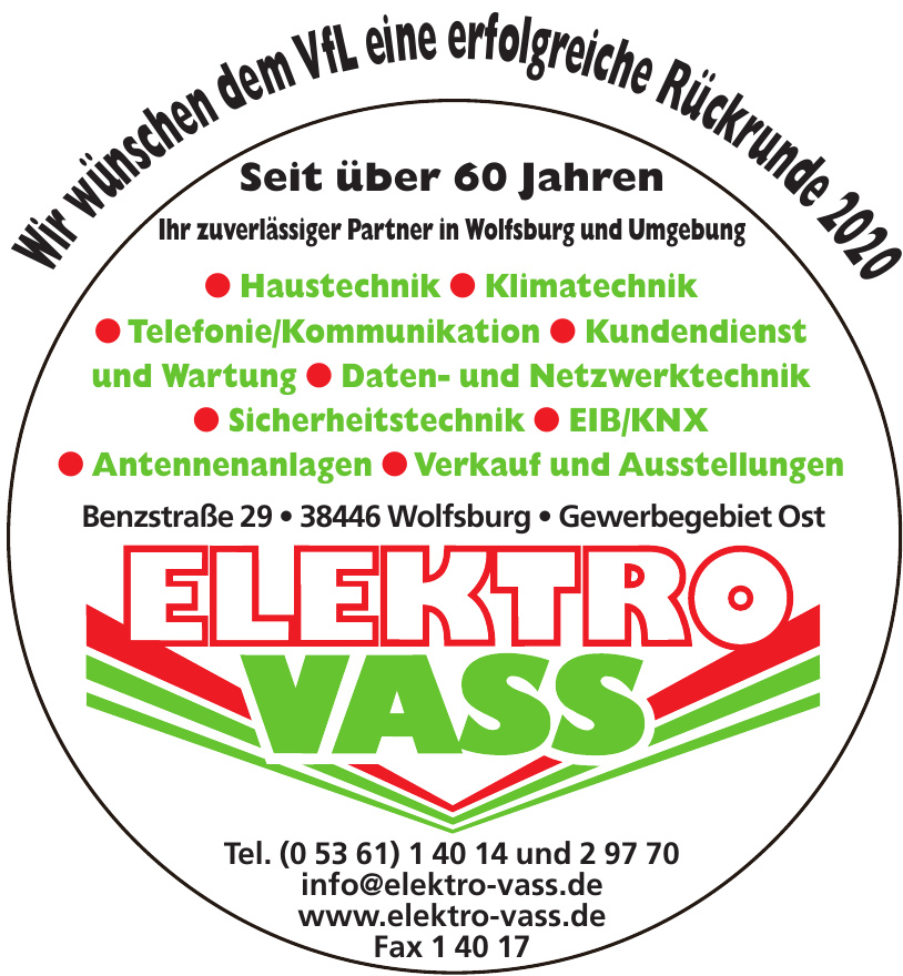 Elektro Vass GmbH & Co. KG Elektro Vass GmbH & Co. KG