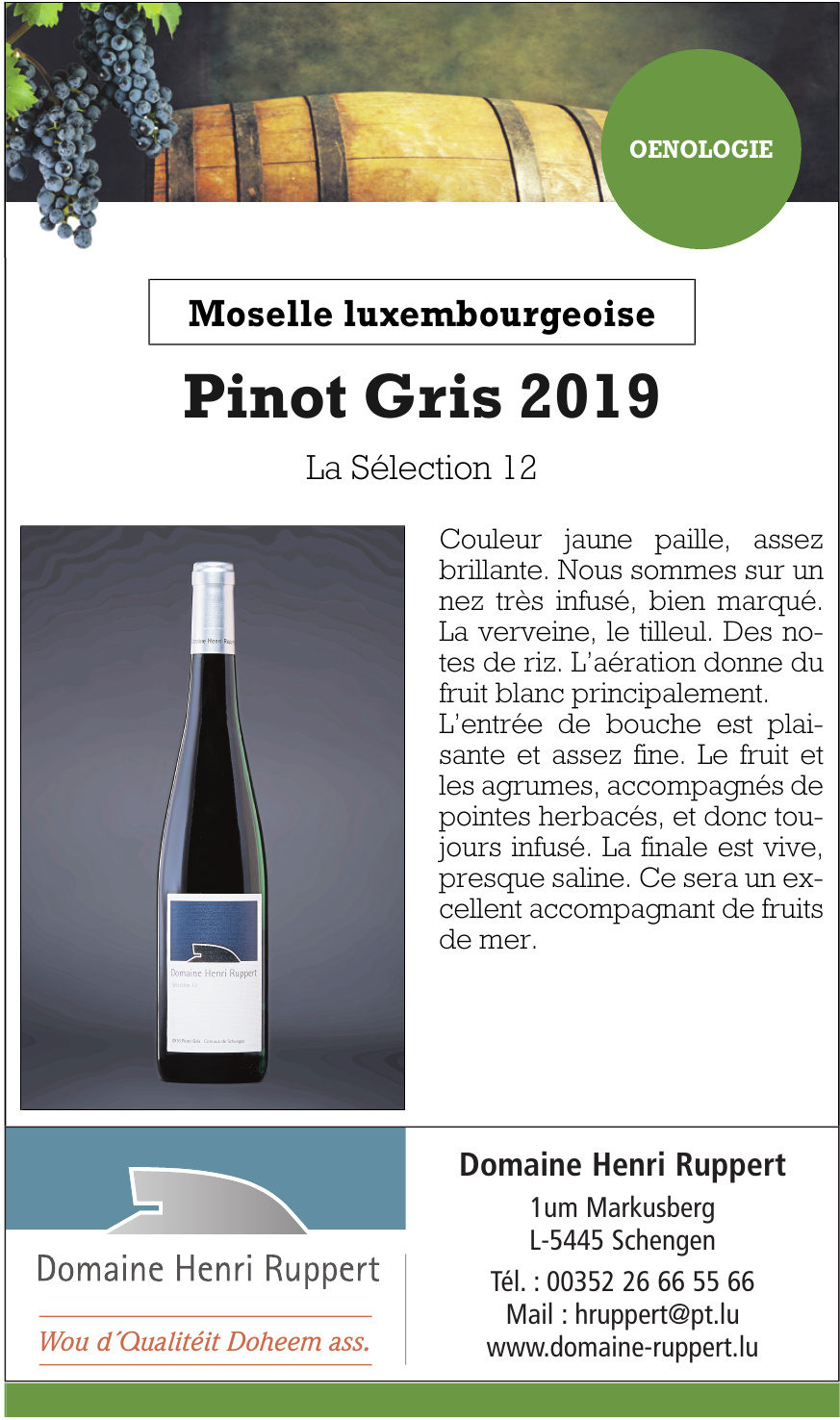 Domaine Henri Ruppert Domaine Henri Ruppert