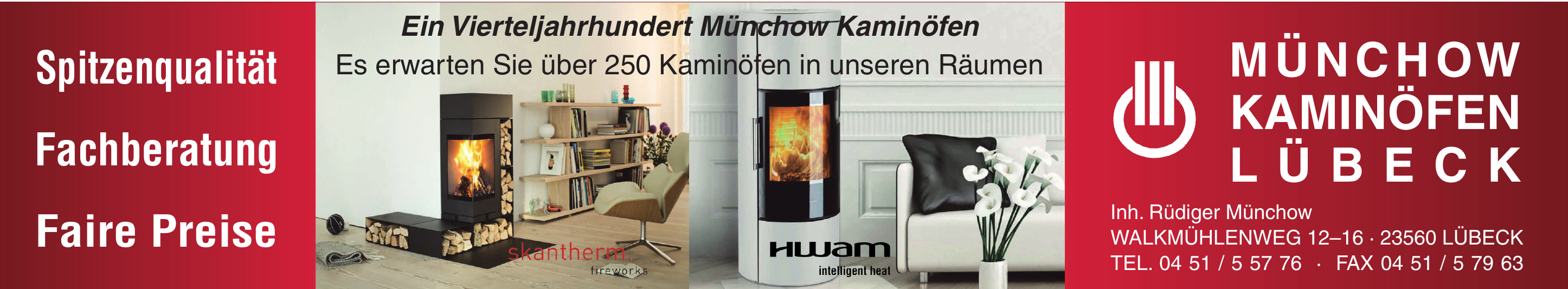 Kaminöfen Mit Feinstaubfilter Bei Hark In Lübeck